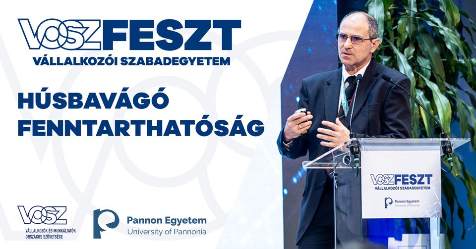 Húsbavágó fenntarthatóság – Farkas Csaba a VOSZFESZT-en